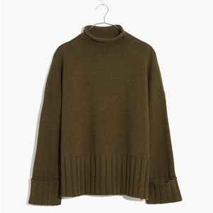 Madewell Mockneck Glenmoor Sweater